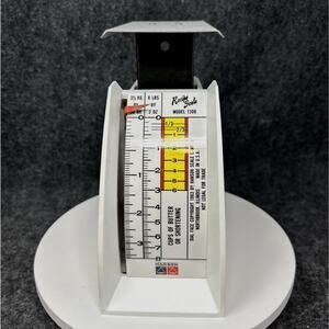 Vintage Hanson Scale Co. Recipe Scale Model 1308 MCM Mid Century Kitchen Decor